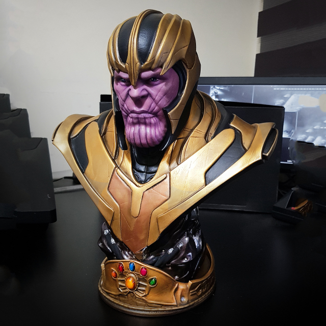 thanos bust ready to print Modèles 3D en vedette .c4d .max .obj .3ds .fbx .stl .blend 