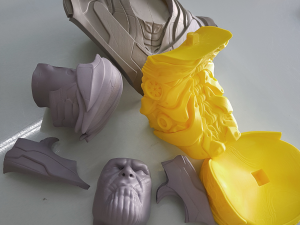 thanos bust ready to print Modèles 3D en vedette