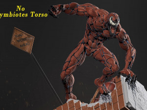 Carnage Statue Ready to Print 3D printmodel