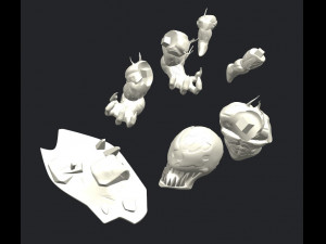 Carnage Chibi Ready to Print 3D Print Model