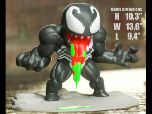 Venom Chibi Ready to Print 3D Print Model