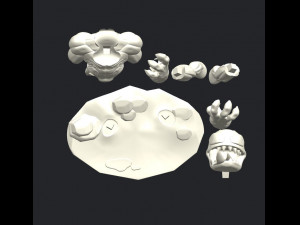 Venom Chibi Ready to Print 3D Print Model