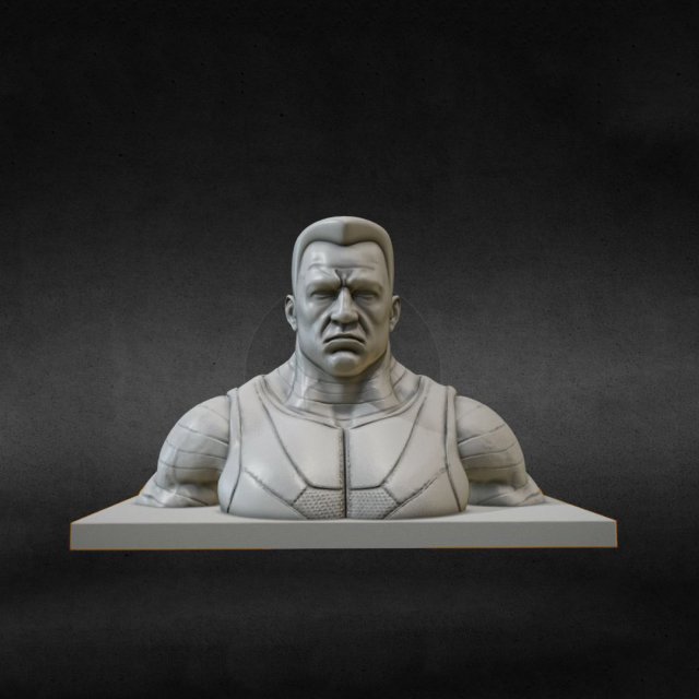Collosus Bust Ready to Print 3D प्रिंट मॉडल .c4d .max .obj .3ds .fbx .stl .blend 