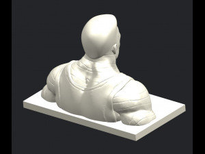 Collosus Bust Ready to Print 3D प्रिंट मॉडल