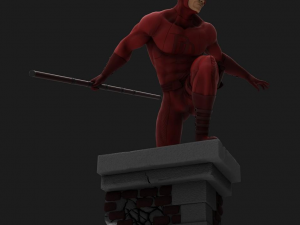 Daredevil Statues Ready to Print Modello di stampa 3D
