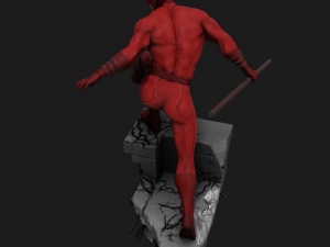 Daredevil Statues Ready to Print Modello di stampa 3D