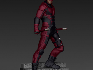 Daredevil Statues 3D Printing Model Stl 3D-printmodel