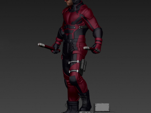 Daredevil Statues 3D Printing Model Stl 3D-printmodel