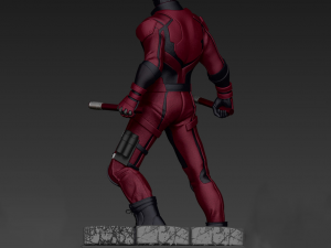 Daredevil Statues 3D Printing Model Stl 3D-printmodel