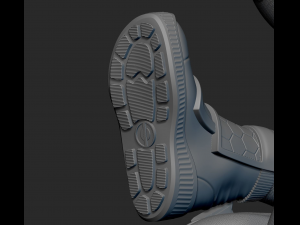 Deadpool Statue Ready to Print STL Format 3D 打印模型