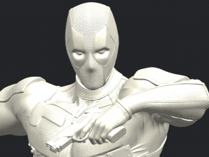 Deadpool Lady Deadpool Ready to Print 3D 프린트 모델