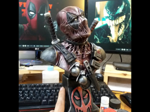 Deadpool Bust Ready to Print 3Dプリントモデル