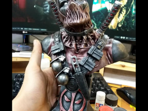 Deadpool Bust Ready to Print 3Dプリントモデル