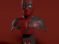 Deadpool Bust Ready to Print STL Format 3D 打印模型