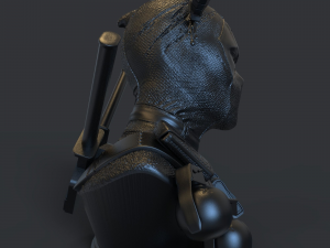 Deadpool Bust 3D Print Model 3D Принт Модель