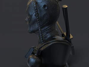 Deadpool Bust 3D Print Model 3D Принт Модель