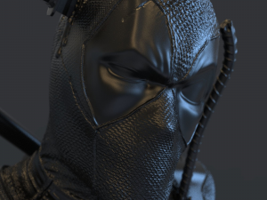 Deadpool Bust 3D Print Model 3D Принт Модель
