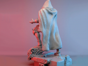 Marvel Dr Doom Sculpture Ready to Print STL 3D Baskı Modeli