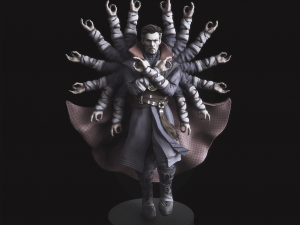 Doctor Strange Ready to Print STL 3D Print Model