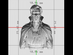 Dr Strange Bust Ready to Print Modèles 3D en vedette