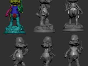 Duckpool Statues Ready to Print 3D Print Model