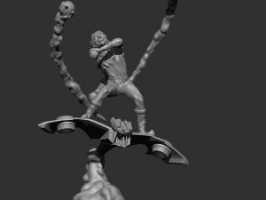 Green Goblin on Glider Ready to Print 3D-Druckmodell