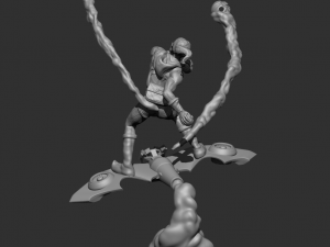 Green Goblin on Glider Ready to Print 3D-Druckmodell