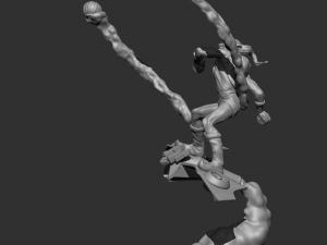 Green Goblin on Glider Ready to Print 3D-Druckmodell