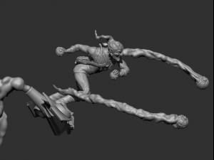 Green Goblin on Glider Ready to Print 3D-Druckmodell