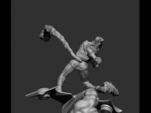 Green Goblin on Glider Ready to Print 3D-Druckmodell