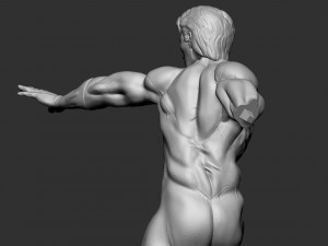 Green Lantern Statues Ready to Print Modello di stampa 3D