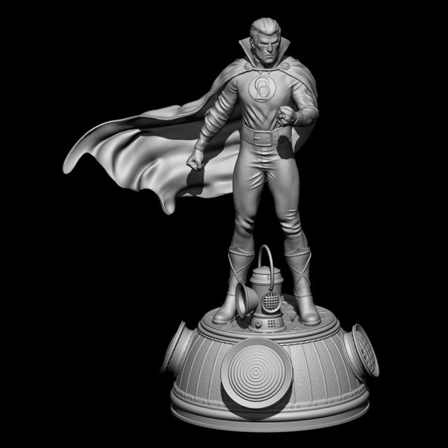 Green Lantern Miniatures Ready to Print 3D Print Model .c4d .max .obj .3ds .fbx .stl .blend 
