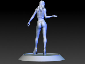 Emma Frost Marvel Statues Ready to Print STL 3D Print Model