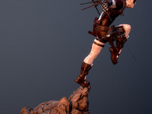 Deadpool X-Force Marvel Statues Ready to Print STL 3D-Druckmodell