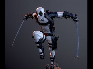 Deadpool X-Force Marvel Statues Ready to Print STL 3D-Druckmodell