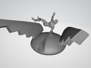Spiderman Marvel Miniature Ready to Print STL 3D Print Model