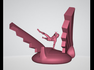 Spiderman Marvel Miniature Ready to Print STL 3D Print Model