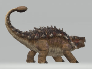 Ankylosaurus Dinosaur Ready to Print STL FBX OBJ 3D प्रिंट मॉडल