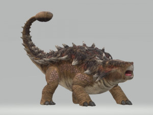Ankylosaurus Dinosaur Ready to Print STL FBX OBJ 3D प्रिंट मॉडल