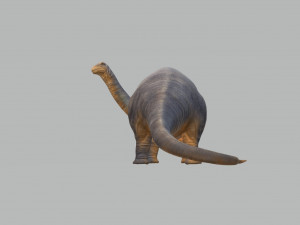 Apatosaurus Dinosaur Ready to Print STL FBX OBJ 3D Baskı Modeli