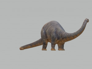 Apatosaurus Dinosaur Ready to Print STL FBX OBJ 3D Baskı Modeli