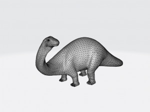Apatosaurus Dinosaur Ready to Print STL FBX OBJ 3D Baskı Modeli