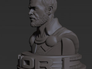 Thor bust Ready to Print STL 3D Baskı Modeli