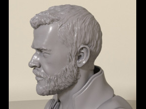 Thor bust Ready to Print STL 3D Baskı Modeli