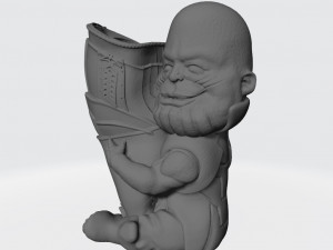 Thanos Flower Pot Ready to Print 3D Print Model