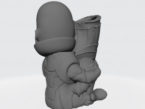 Thanos Flower Pot Ready to Print 3D Print Model