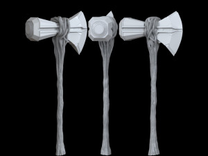 Thor Stormbreaker Axe Ready to Print 3D Print Model