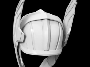 Thor Ragnarok Helmet Ready to Print 3D Print Model