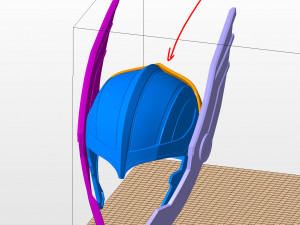 Thor Ragnarok Helmet Ready to Print 3D Print Model
