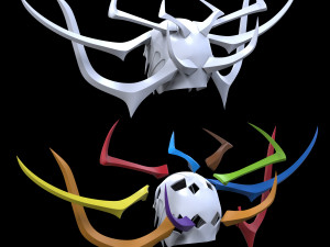 Hela Headdress Helmet from Thor Ragnarok Modelo de impresión 3D
